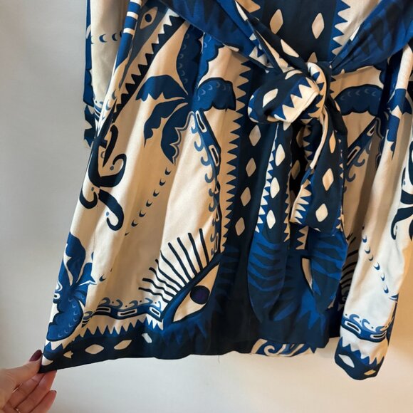 Farm Rio Long-Sleeve Blazer Dress - Picture 7 of 13